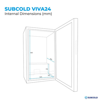 Subcold Viva24 LED Wine Cooler | Refurbished