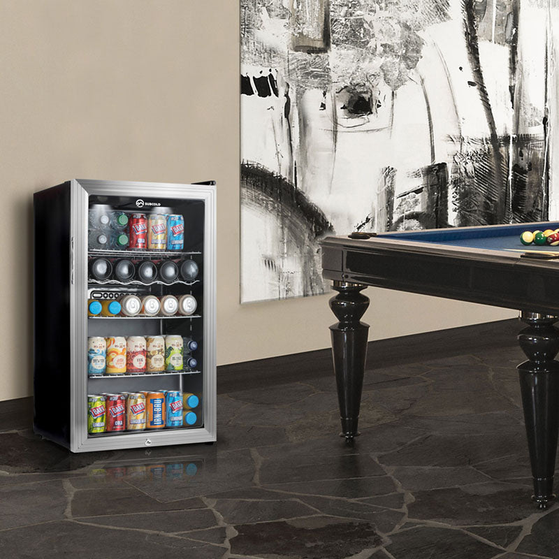Subcold Super 85 LED Beer Fridge - Silver