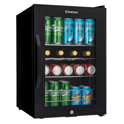 Subcold Ace 65 LED Touch Control Beer Fridge - Black | Refurbished