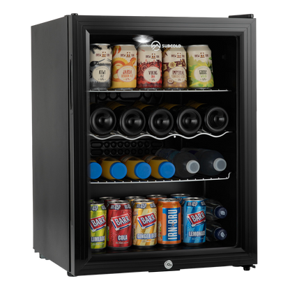 Subcold Super 65 LED Beer Fridge - Black | Refurbished