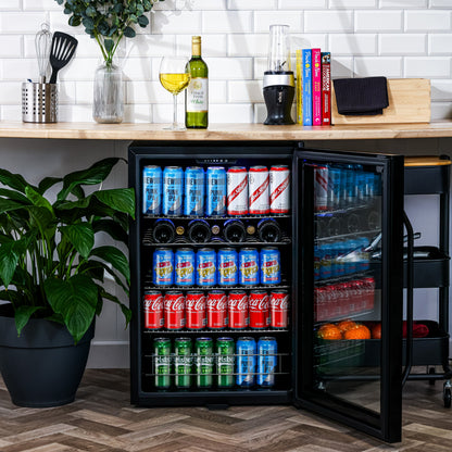 Subcold Ace 130 LED Touch Control Beer Fridge - Black | Refurbished