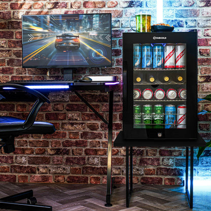 Subcold Ace 65 LED Touch Control Beer Fridge - Black | Refurbished