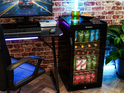 Subcold Ace 90 LED Touch Control Beer Fridge - Black | Refurbished