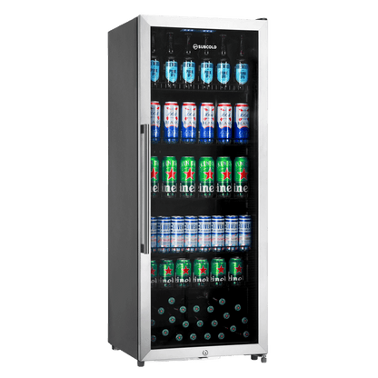Subcold Maxi250 Tall Drinks Fridge Stainless Steel