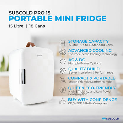 Subcold Pro 15L Mini Fridge